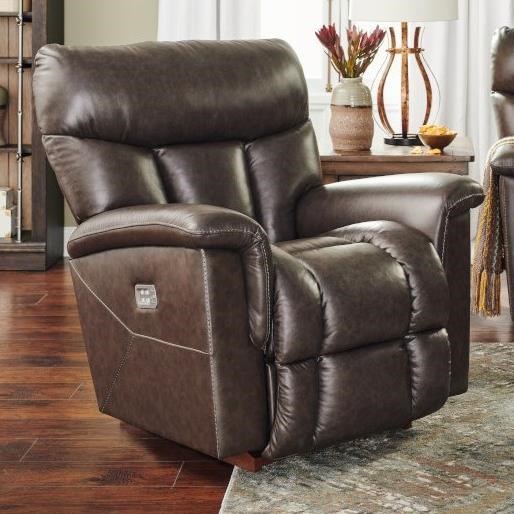 Power recliner with adjustable headrest and lumbar deals